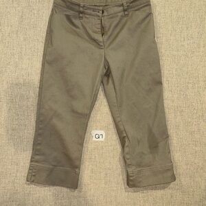 Women's Tan Cropped Pants